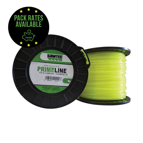 Sawtec Nylon Squareline - 3.0mm x 175m Pack Rates