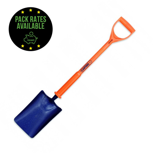 Shocksafe Insulated GPO Trenching Treaded Shovel 28