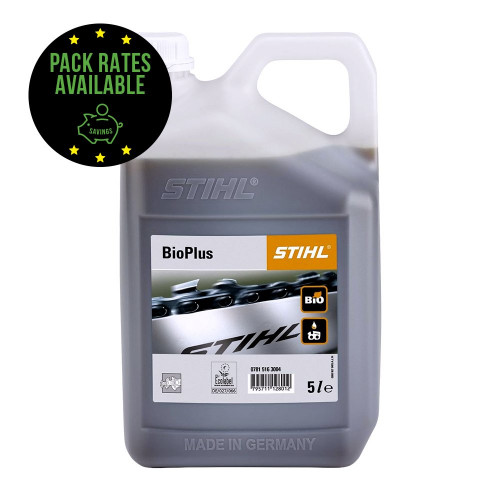 Stihl Bioplus Chain Oil - 5 Litre Pack Rates