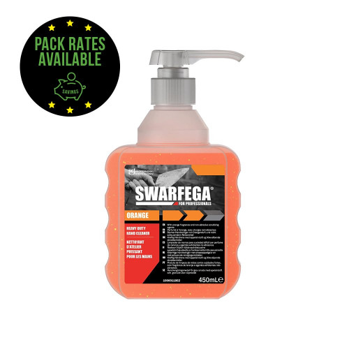 Swarfega Heavy Duty Orange Hand Cleanser 450ml Pack Rates