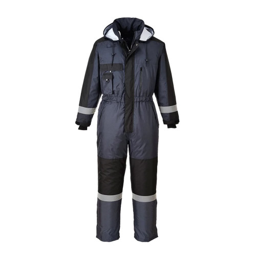 Quilted Winter Coverall, Navy