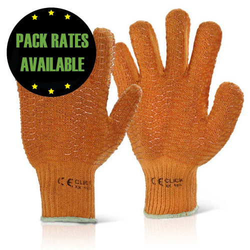 *Clearance* Yellow Cross Grip Gloves - Size XL (10)