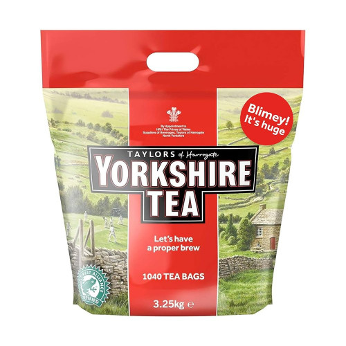 Yorkshire Tea Bags - Pack of 1040