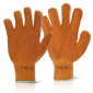 Yellow Cross Grip Gloves, Size XL
