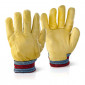 Insulated Hide Knitwrist Gloves, Size XL