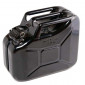 Steel Jerry Can, Black 10 Litre