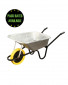 85 Litre Galvanised Puncture Proof Tyre Wheelbarrow