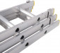 Aluminium 3 Section Ladder - 2.5m-6.0m