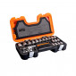 Bahco 1/2inch Drive Metric Socket Set - 24 Piece 01