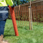 Barrier Fencing - Orange 01