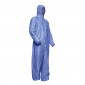 Blue Tyvek Chemical Resistant Disposable Spraysuit Type 5/6 01
