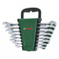 Bosch Ratchet Combination Wrench Set, 8 Piece (8-19mm)
