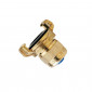 Brass Quick Connector to Geka Adaptor - 1/2inch (12.5mm)