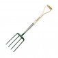 Bulldog Premier Digging Fork - 32inch Ash Shaft