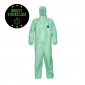 Green Tyvek Chemical Resistant Disposable Spraysuit Type 5/6 Pack Rates