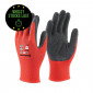 Latex Palm/Poly Grip Gloves Black MP4 Pack Rates