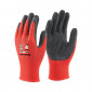 Latex Palm/Poly Grip Gloves Black MP4
