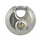 Contract Stainless Steel Discus Padlock, 70mm