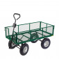 Draper Heavy Duty Garden Cart with Hinged Mesh Sides, 200kg Capacity Pack Rates