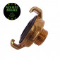 Geka Style Male Threaded Connector - 1/2inch (12.5mm)