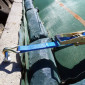 Hook End Ratchet Strap - 25mm x 4m Length - 800kg Capacity 01