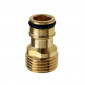 Male Threaded Brass Quick Connector - 1/2