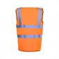 Orange Class 2 Hi Vis Waistcoat 02