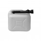 Plastic Fuel Can 5 Litre - Translucent