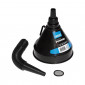 Plastic Funnel with Gauze & Flexible Spout