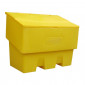 Plastic Grit Bin - Yellow 400 Litre