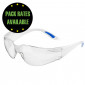 Vegas Wraparound Safety Spectacles - Clear *Clearance*