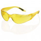 Vegas Wraparound Safety Spectacles - Yellow Tinted