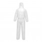 White Economy Disposable Coverall 01