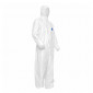 White Tyvek Chemical Resistant Disposable Spraysuit Type 5/6 01