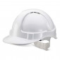 White Vented Hard Hat