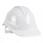 White Vented Hard Hat