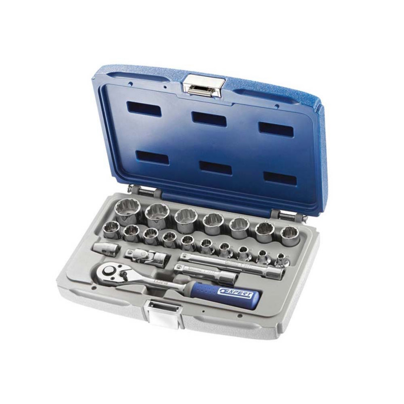 Expert 3/8" Drive Metric Socket Set 22 Piece
