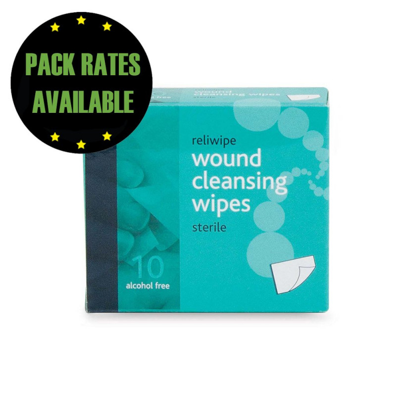 Antiseptic Alcohol Free Wipes (10 Pack)