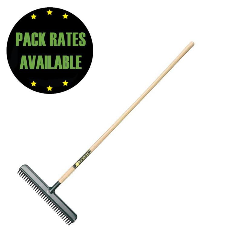 Bulldog Wizard Lawn Rake, 22" Head