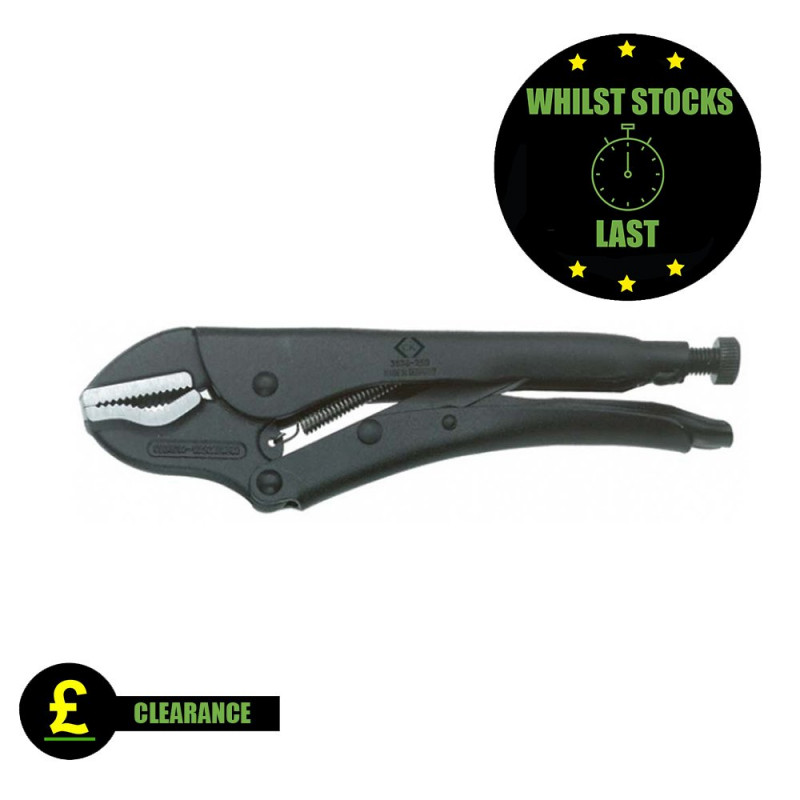 CK Professional Self Locking Curved Jaw Wrench