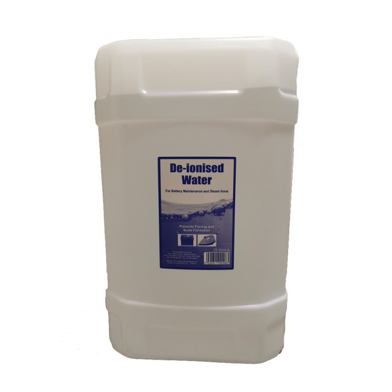 Deionised Water 25 Litre