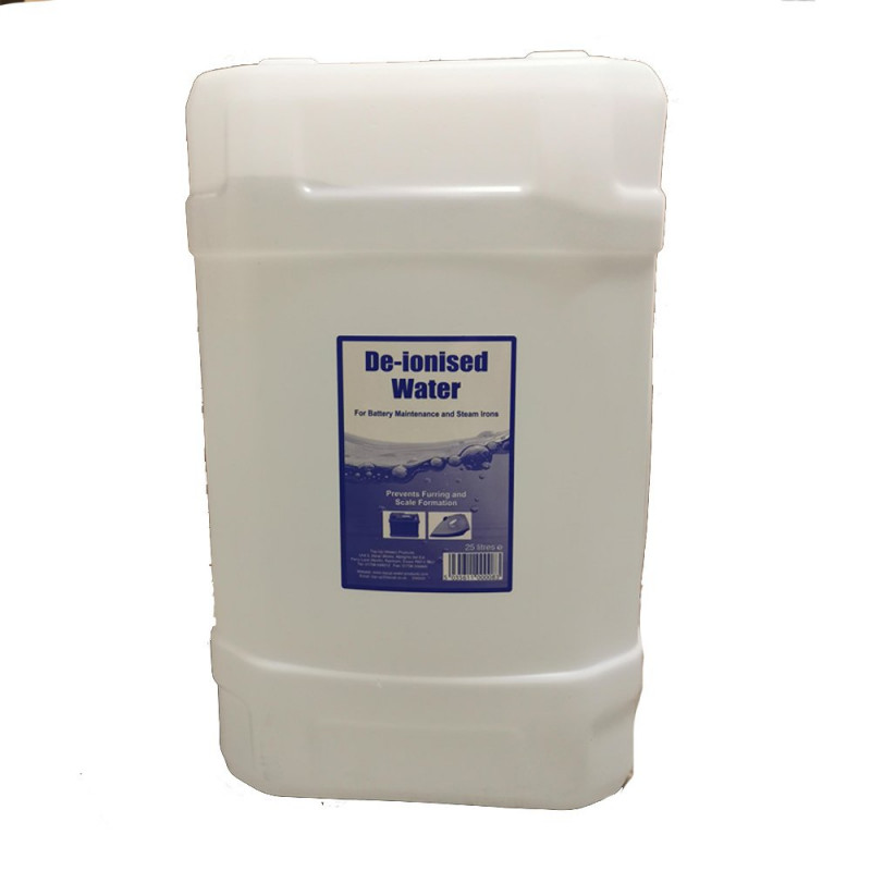 Deionised Water 25 Litre