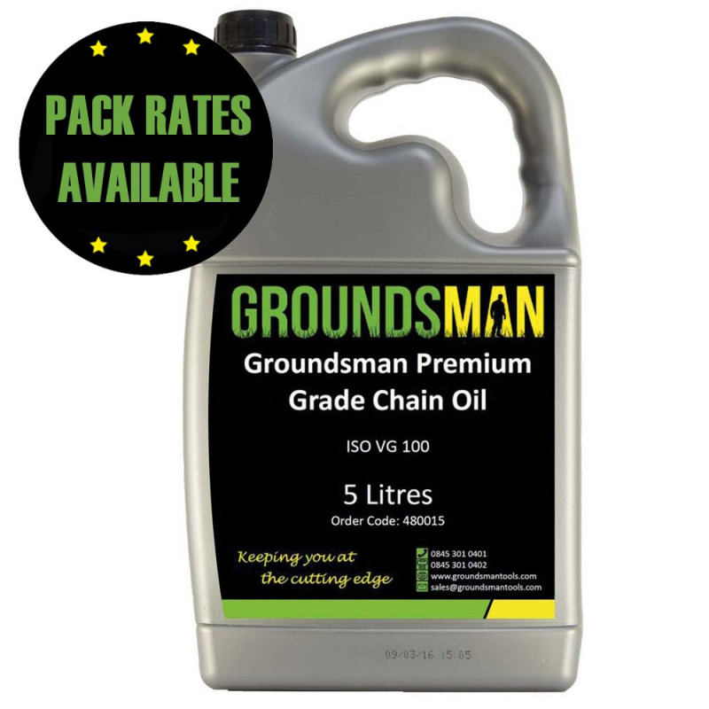 Groundsman Premium Grade Chain Oil 5 Litre