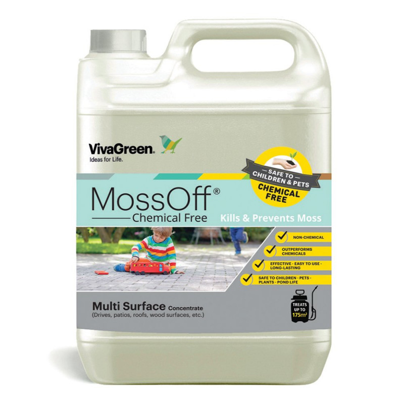 Moss Off Chemical Free Multi Surface Concentrate 5 Litre