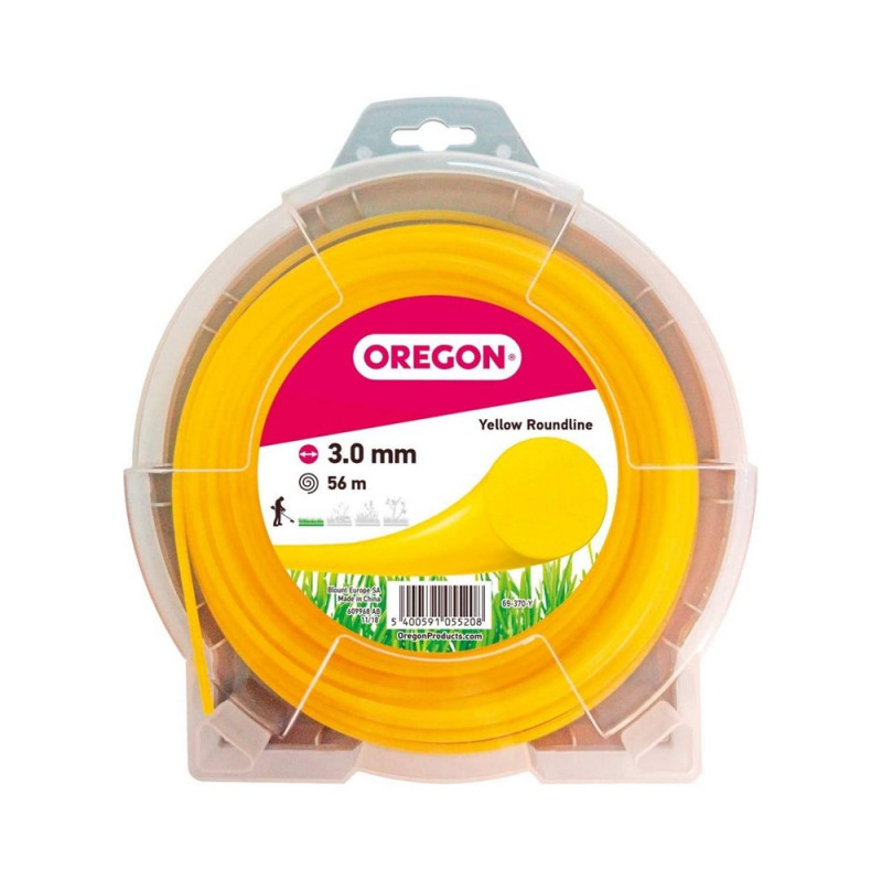 Round Line Sizes Oregon Yellow Roundline 3.0mm x 56m