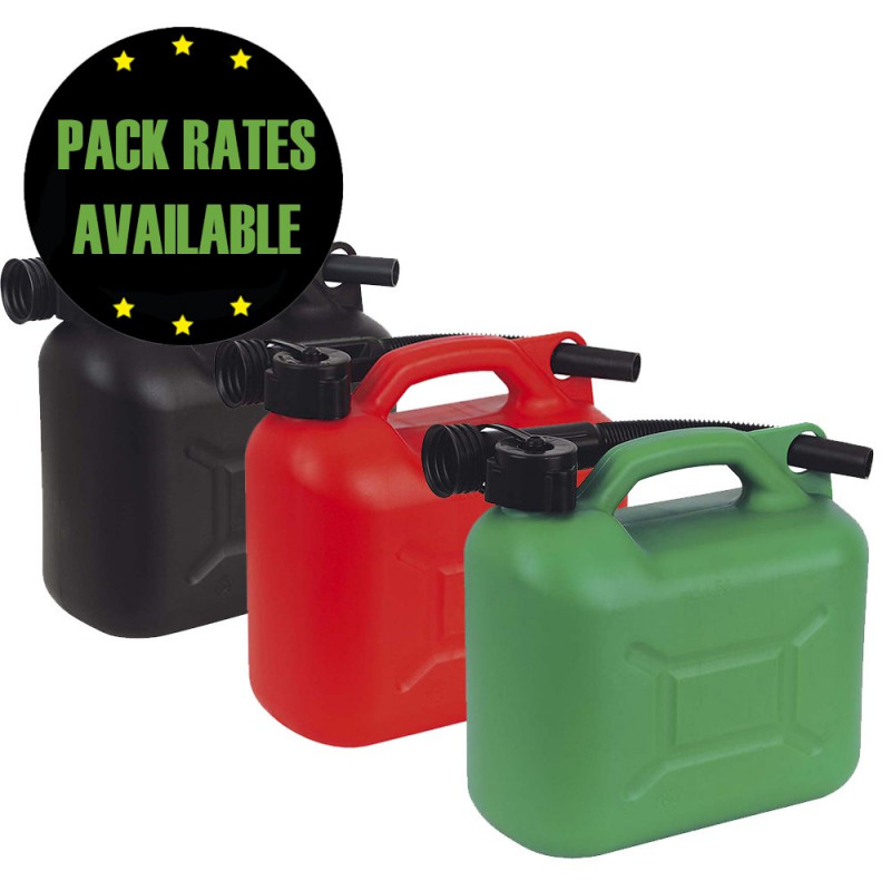 Plastic Fuel Can 5 Litre