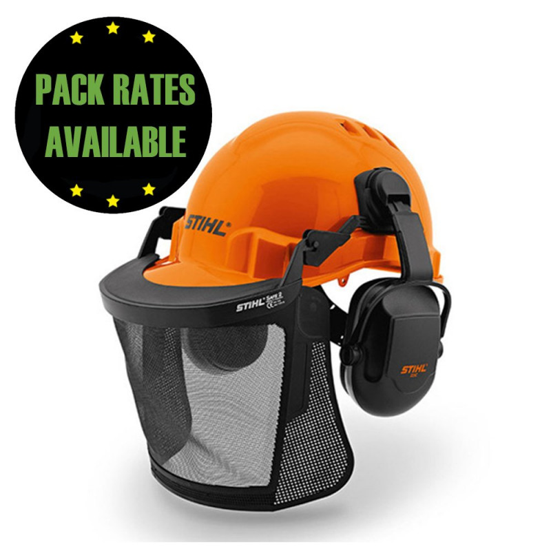 Stihl Forestry Helmet, Mesh Visor & Muff Set SNR 24dB